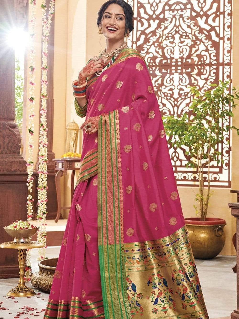 pure silk saree